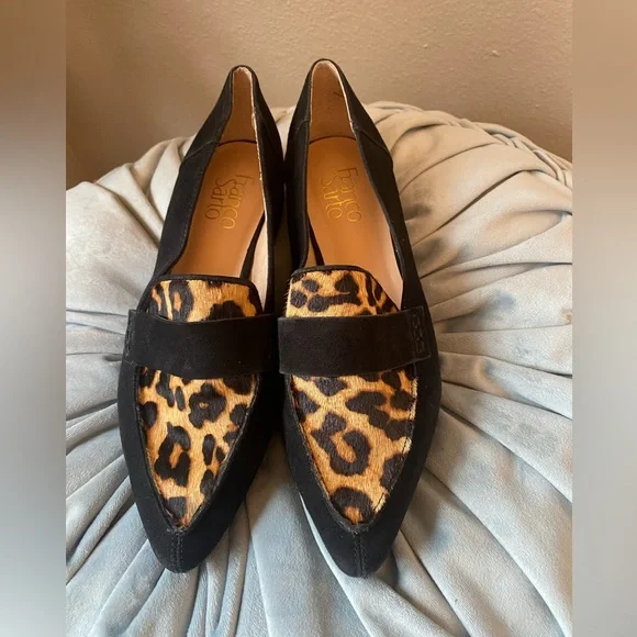 🎀 Franco Sarto Loafers 6.5 shoes slip on - Comfy and Cute - EUC - Picture 2 of 5